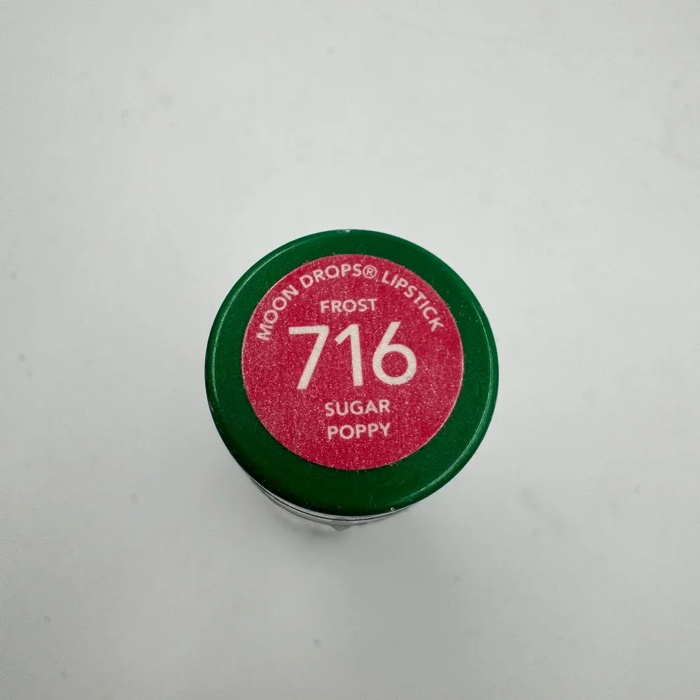 Revlon Moon Drops Lipstick Women OS Sugar Poppy 716 Frost NEW